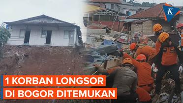Tim SAR Evakuasi 1 Korban Tertimbun Longsor di Gang Barjo Bogor
