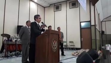 Ketua PPSD Bandung Cimahi, Manapang Siahaan Beri Kata Sambutan
