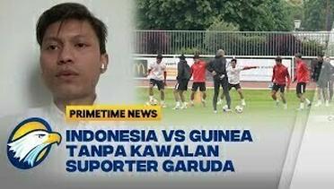 Indonesia VS Guinea Tanpa Penonton
