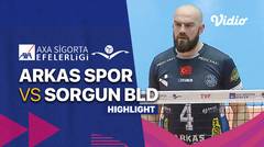 Highlight |  Arkas Spor vs Sorgun Bld | Men's Turkish League