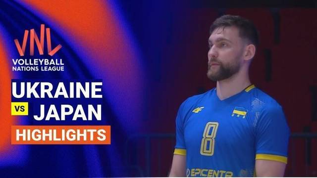 Men: Ukraine vs Japan - Highlight | Volleyball Nations League 2026