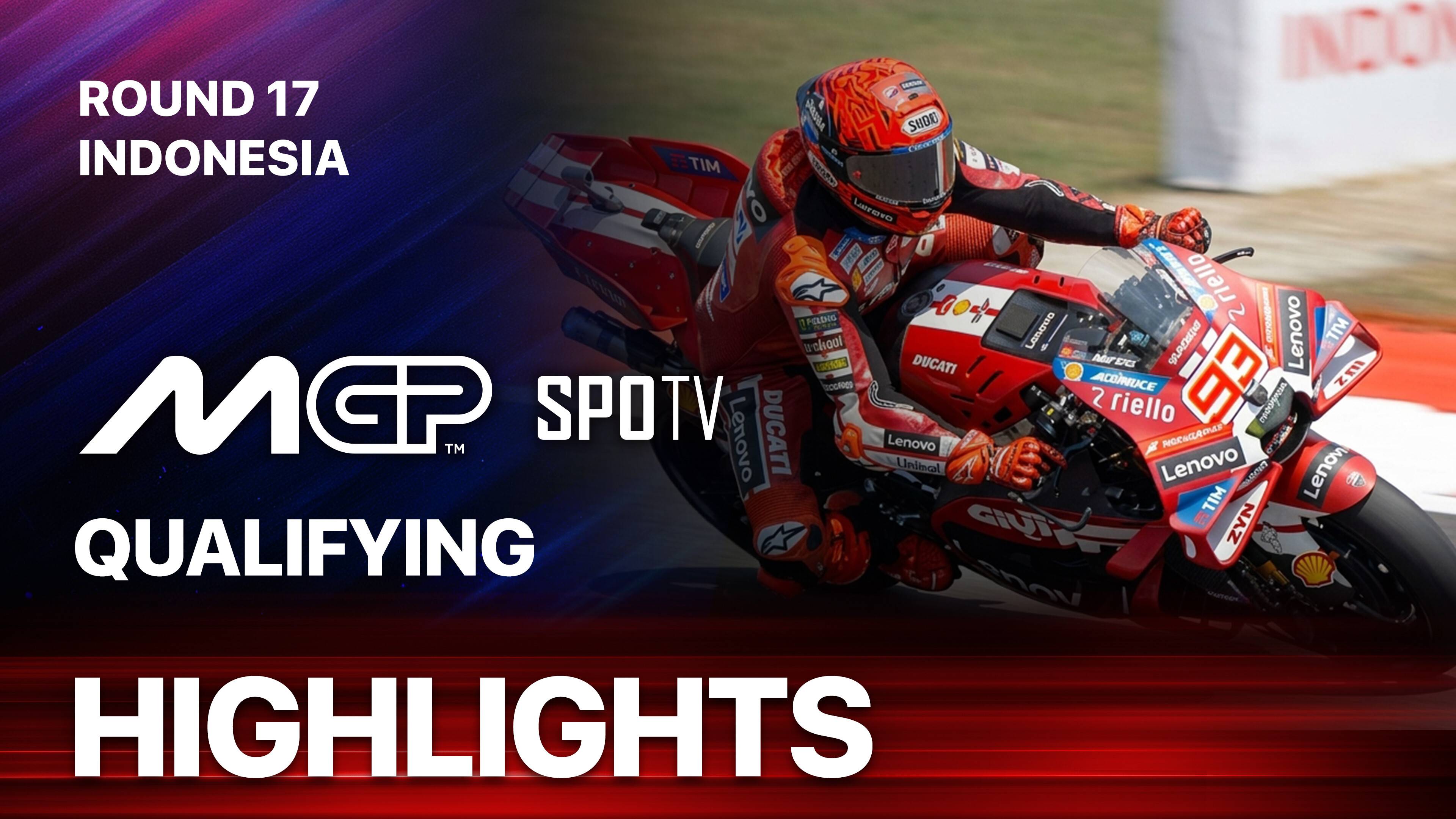 MotoGP Qualifying: PERTAMINA Grand Prix of Indonesia - MotoGP 2026 Round 17