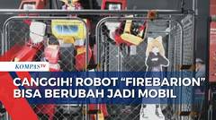 Jepang Pamerkan Robot 'Firebarion' Bisa Berubah Jadi Mobil dengan Dikendarai Satu Orang