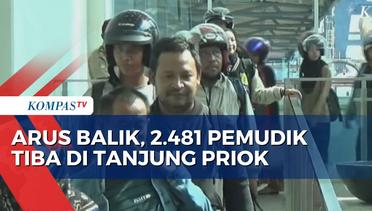 Gelombang Kedua Arus Balik, 2.481 Pemudik Tiba di Tanjung Priok Jakarta