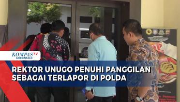 Penuhi Undangan Sebagai Terlapor, Rektor Universitas NU Gorontalo Datangi Polda Gorontalo