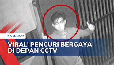 Seakan Mengejek, Komplotan Pencuri di Bengkulu Acungkan Jempol ke CCTV!