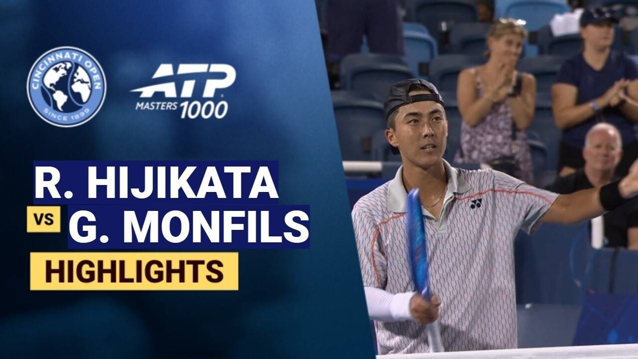 Rinky Hijikata vs Gael Monfils - Round 1 (P&G Stadium Court) | ATP 1000: Cincinnati Open 2026