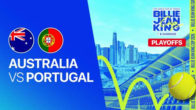 Australia vs Portugal - Full Match | Billie Jean King Cup Play-offs 2025