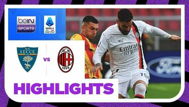Lecce vs Milan - Highlights | Serie A 2023/2024