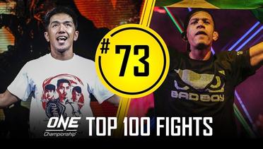 Geje Eustaquio vs. Adriano Moraes 2 | ONE Championship’s Top 100 Fights | #73