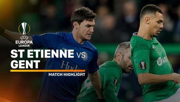 Full Highlight - St-Etienne vs Gent | UEFA Europa League 2019/20