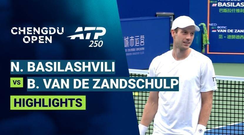 Nikoloz Basilashvili vs Botic van de Zandschulp - Round 2 | ATP 250: Chengdu Open 2026