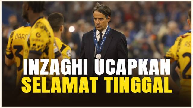 Usai Gagal di Liga Champions, Simone Inzaghi Tinggalkan Inter Milan