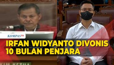 Detik-detik Irfan Widyanto Divonis 10 Bulan Penjara Kasus OOJ Pembunuhan Brigadir Yosua