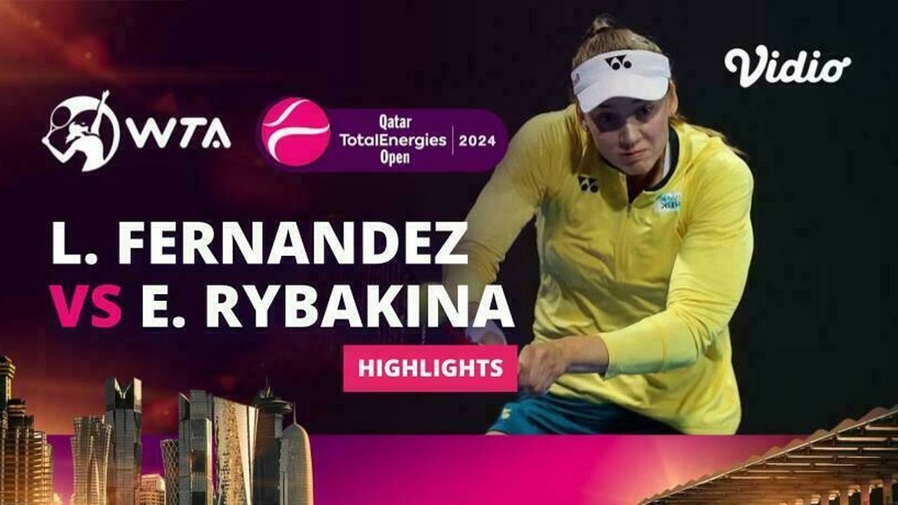 Quarterfinal Leylah Fernandez Vs Elena Rybakina Highlights Wta