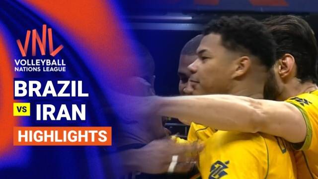 Men: Brazil vs Iran - Highlight | Volleyball Nations League 2026