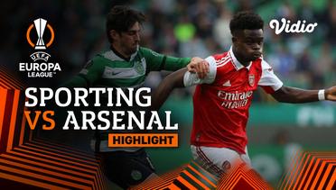 Highlights - Sporting vs Arsenal | UEFA Europa League 2022/23