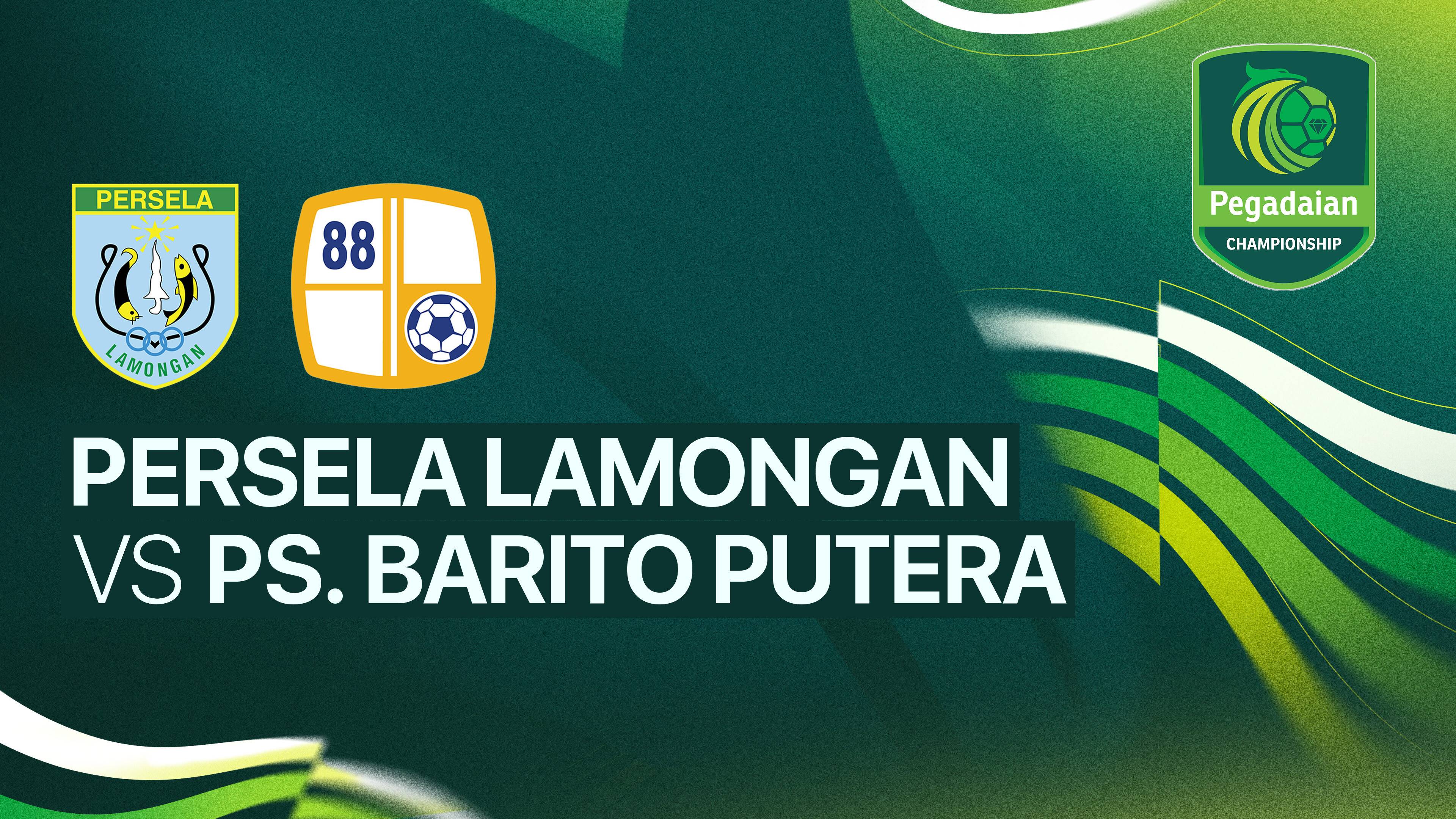 Persela Lamongan vs PS Barito Putera