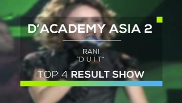 Rani, Indonesia - Duit (D'Academy Asia 2 - Top 4 Result Show)