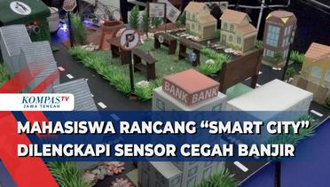 Mahasiswa Rancang Smart City  Dilengkapi Sensor Cegah Banjir