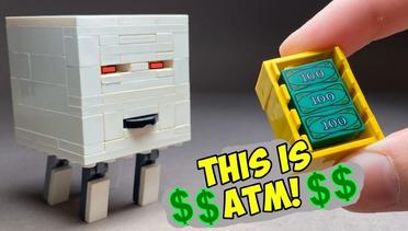 Cara membuat ATM Minecraft dari Lego