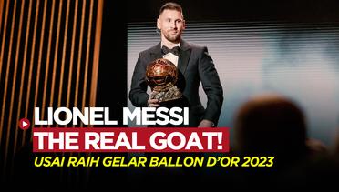 Usai Raih Gelar Ballon d'Or 2023, Lionel Messi Ungkapkan Rasa Cintanya dengan Barcelona