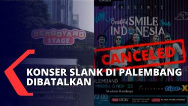 Imbas Kasus Berdendang Bergoyang, Konser Slank di Palembang Hari Ini Terpaksa Dibatalkan!