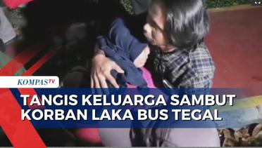 Tangis Keluarga Pecah Saat Rombongan Korban Bus Masuk Jurang Tiba di Tangerang