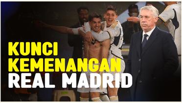 Carlo Ancelotti Ungkap Kunci Kemenangan Real Madrid Dalam Derby Madrid
