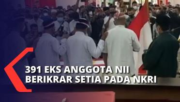 Densus 88 Buat Acara Cabut Baiat dan Ikrar Setia NKRI bagi 391 Eks Anggota NII di Padang
