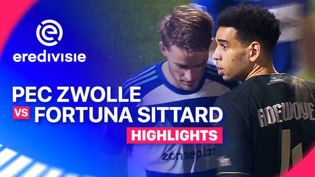 PEC Zwolle vs Fortuna Sittard - Highlight | Eredivisie 2025/26