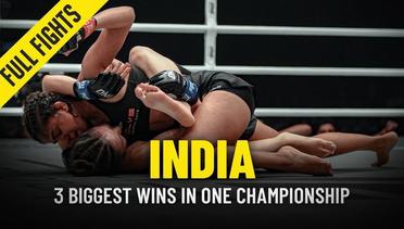 India's 3 Biggest Wins In ONE Championship