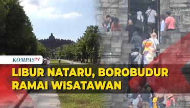 Momen Liburan Natal dan Tahun Baru Borobudur Ramai Wisatawan