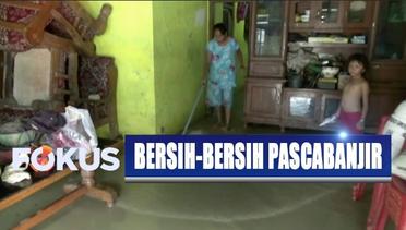 Banjir di Brebes Surut, Warga Mulai Bersih-Bersih Rumah Mereka