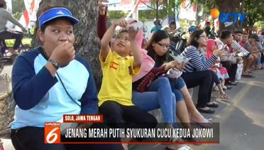 Syukuran Cucu Jokowi, Warga Berebut Jenang Merah Putih di Car Free Day - Liputan6 Petang Terkini