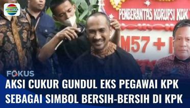 Firli Bahuri Jadi Tersangka, Eks Ketua KPK dan Sejumlah Pegawai KPK Gelar Cukur Rambut | Fokus