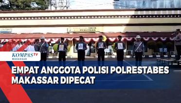 Empat Anggota Polisi Polrestabes Makassar Dipecat tidak dengan hormat