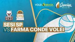 Full Match | Sesi SP vs Farma Conde Volei | Brazilian Men's Volleyball League