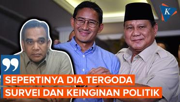 Sandi Hengkang dari Gerindra Dinilai Tak Hormati Prabowo