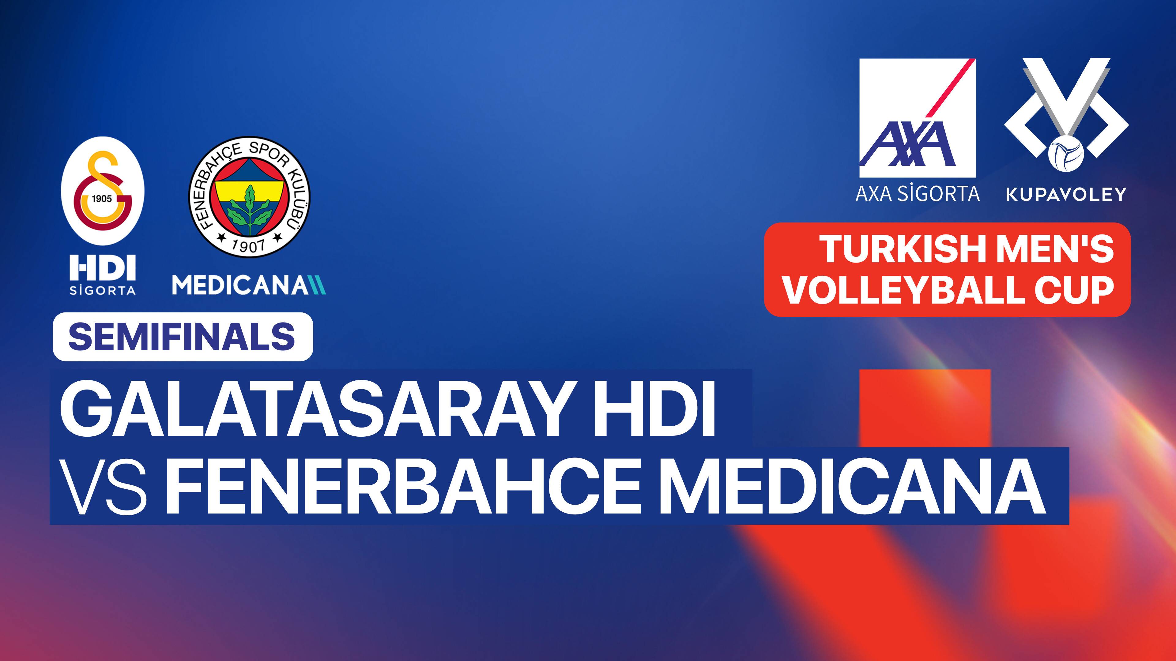 Galatasaray HDI Sigorta vs Fenerbahce Medicana Man