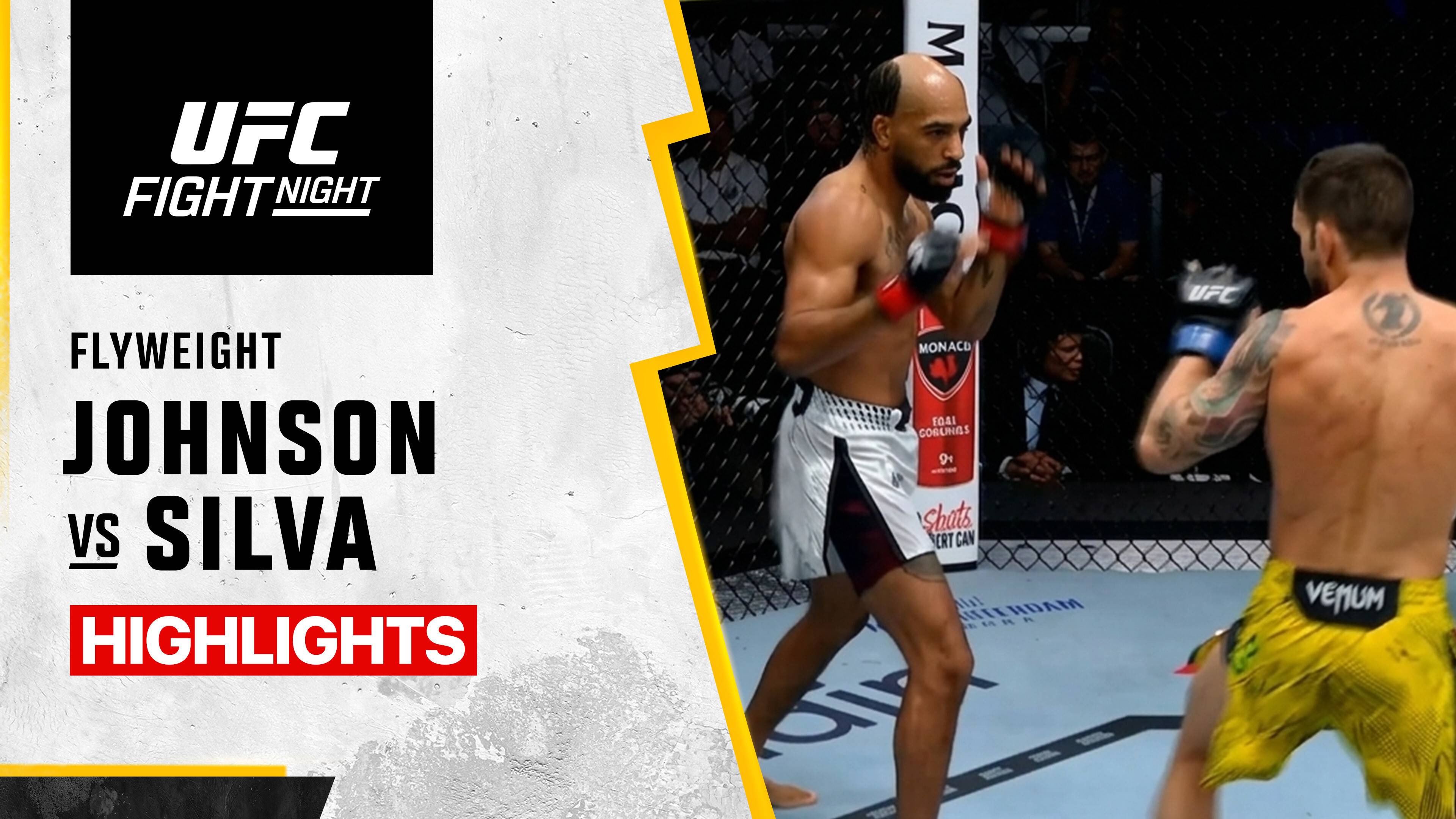 Charles Johnson vs Bruno Silva - Flyweight | UFC Fight Night