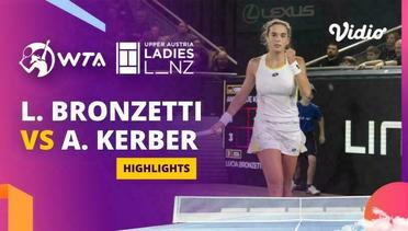 Lucia Bronzetti vs Angelique Kerber - Highlights | WTA Upper Austria Ladies Linz 2024