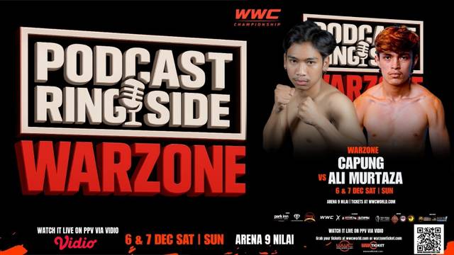 Ringside: Capung vs Ali Murtaza  | Warzone World Championship 2025