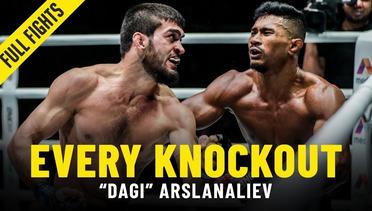 Every “Dagi” Arslanaliev Knockout
