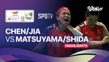 Chen Qing Chen/Jia Yi Fan (CHN) vs Nami Matsuyama/Chiharu Shida (JPN) - Highlights | Uber Cup Chengdu 2024 - Women's Doubles