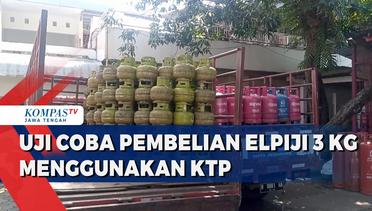 Uji Coba Pembelian Elpiji Menggunakan KTP di Semarang