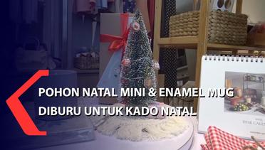 Pohon Natal Mini dan Enamel Mug Diburu untuk Kado Natal