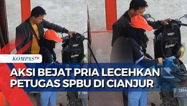 Mengaku Iseng dan Spontan, Pria Terekam CCTV Lakukan Pelecehan Seksual ke Petugas SPBU di Cianjur