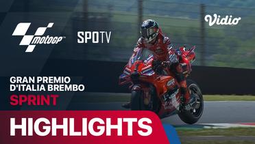 MotoGP 2024 Round 7 - Gran Premio d'Italia Brembo: SPRINT - Highlights | MotoGP 2024