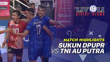 Match Highlight Perebutan Juara 3 - Sukun DPUPR 1 vs 3 TNI AU Putra | Livoli 2019